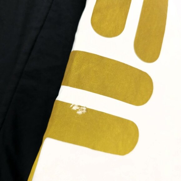 FILA Vintage Pullover Jacket Quilted Lining Spellout Logo Oversized Size XL - Picture 9 of 9